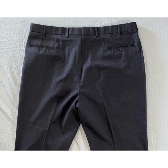 Brooks Brothers 1818 Madison Pleated/Cuffed Wool Dress Pants, Slacks. 43X29. - Picture 9 of 10